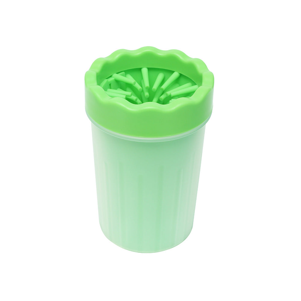 Ondoing Pet Foot Cleaner Dog Cat Paw Washer Pet Feet Brush Grooming Tool Small Large Mug-S-Blue