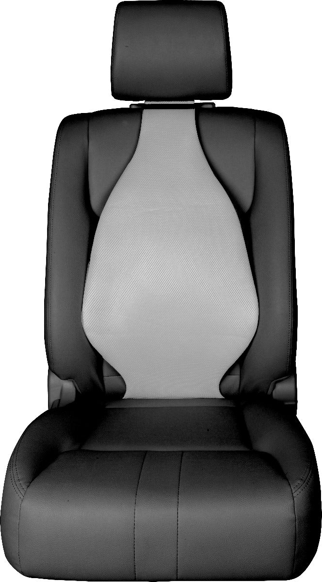 Universal Seat Cover Cushion Back Lumbar Support THE AIR SEAT New GREY x1