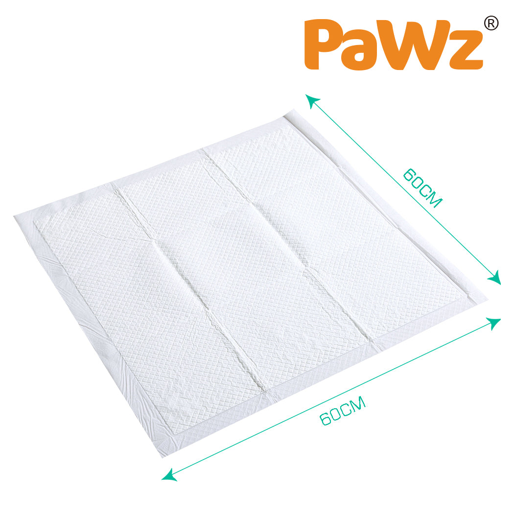 PaWz 400 Pcs 60x60 cm Pet Puppy Dog Toilet Training Pads Absorbent