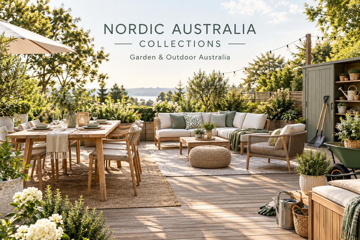 Garden & Outdoor Australia Explore outdoor furniture, garden tools, lighting and storage for patios, decks, balconies and backyards. Browse dining settings, lounge seating