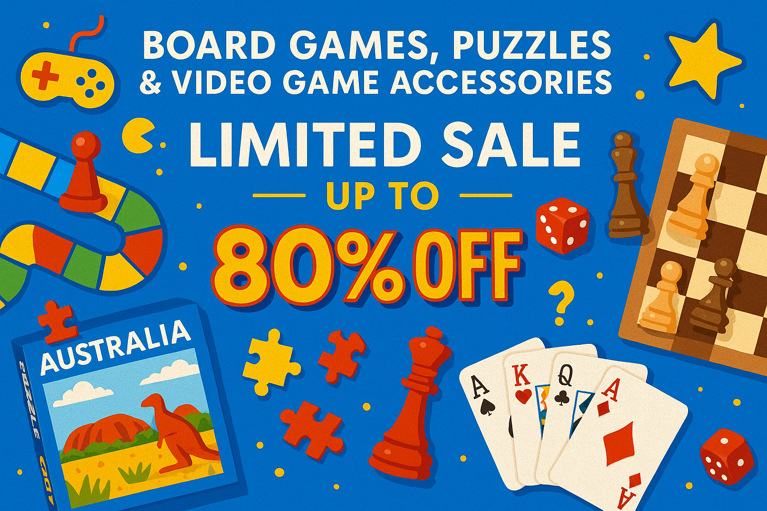 Board Games, Puzzles & Game Accessories