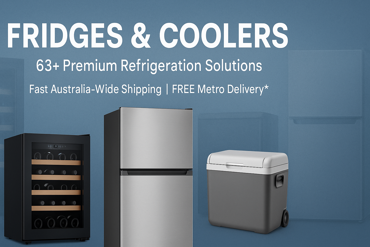 Fridges & Coolers - Bar Fridges, Wine Coolers & Portable Fridges Australia