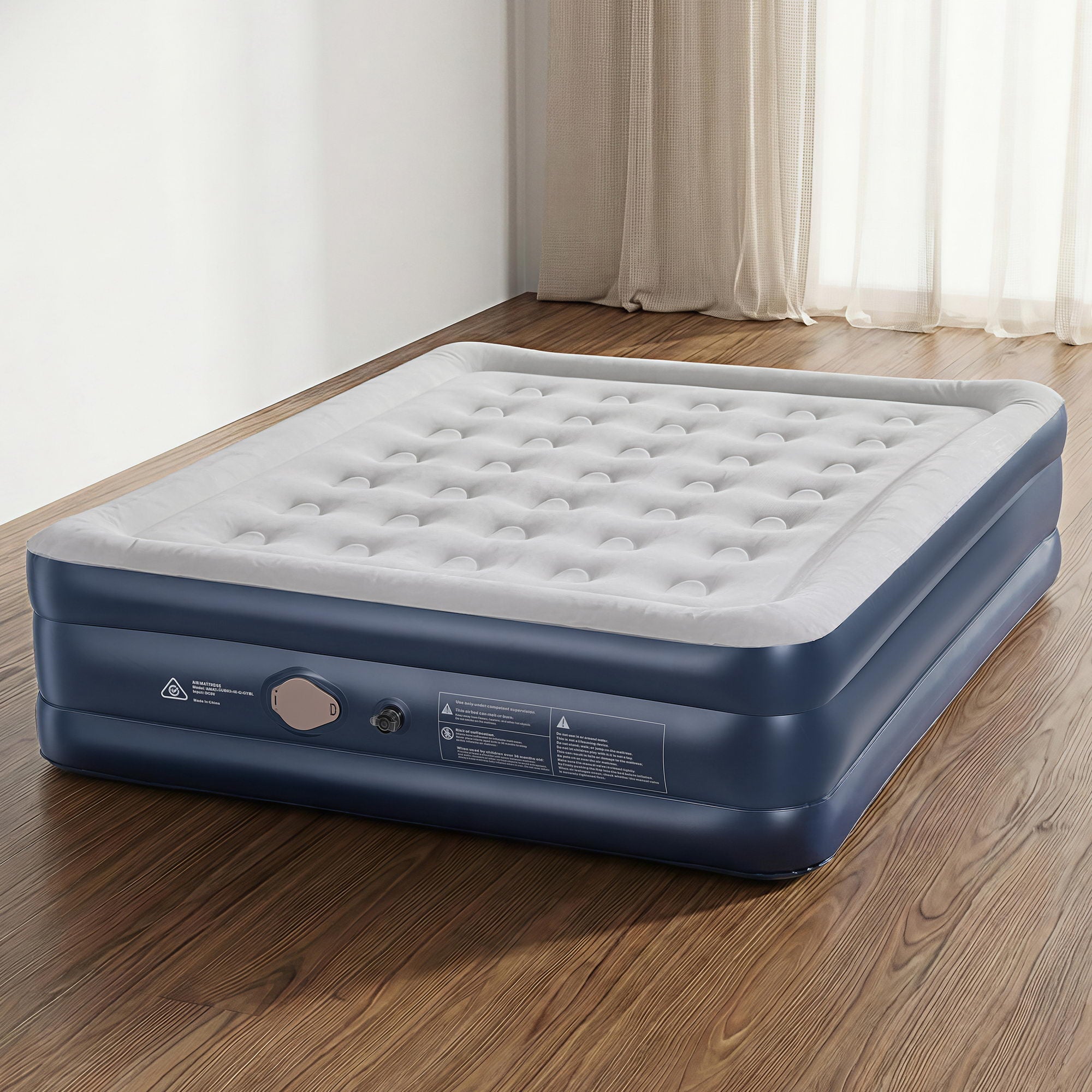 Weisshorn Air Mattress Queen Inflatable Bed 46cm Air bed Cube