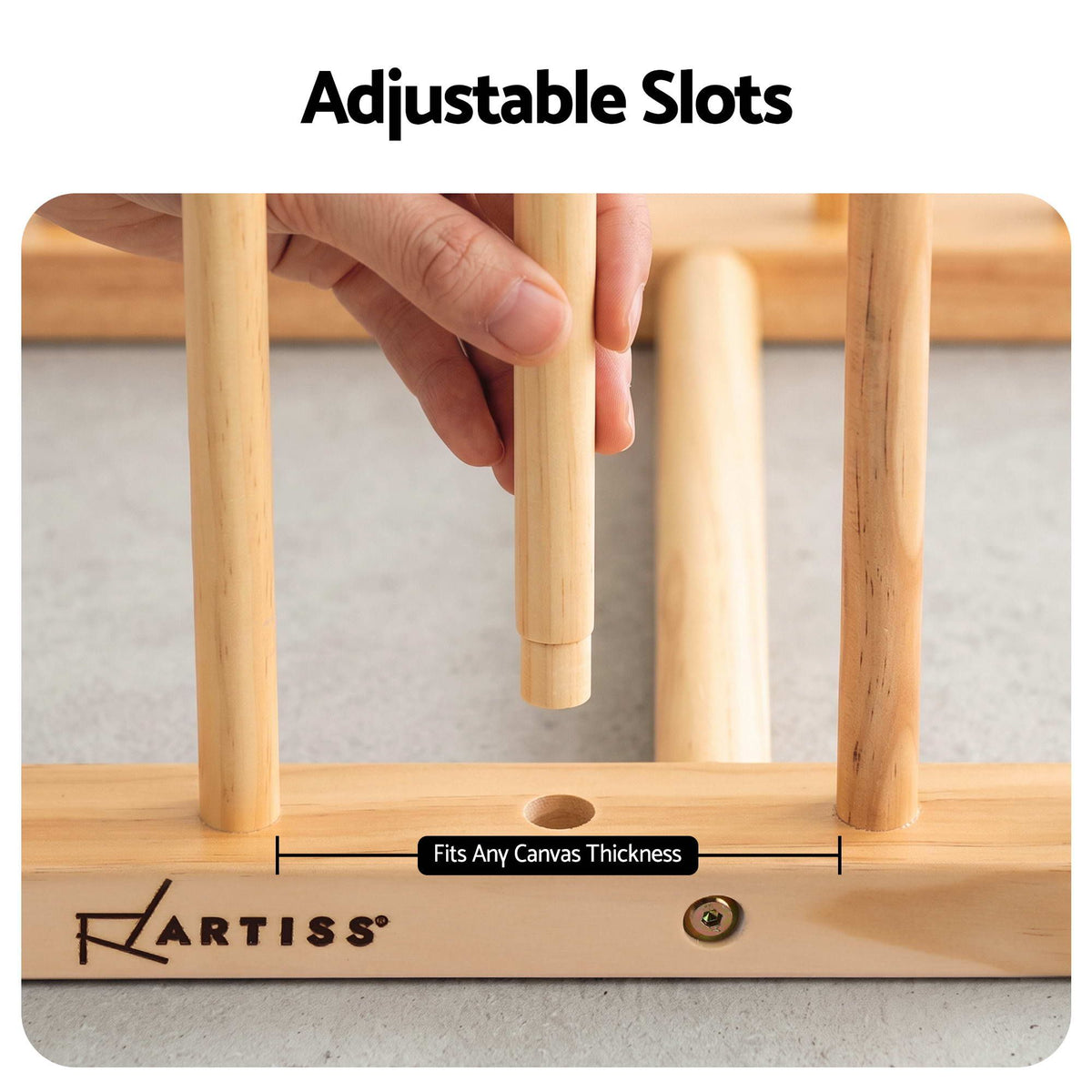 Artiss Wooden Art Drying & Canvas Storage Rack with Caster Wheels for Studio,Galleries,Classroom