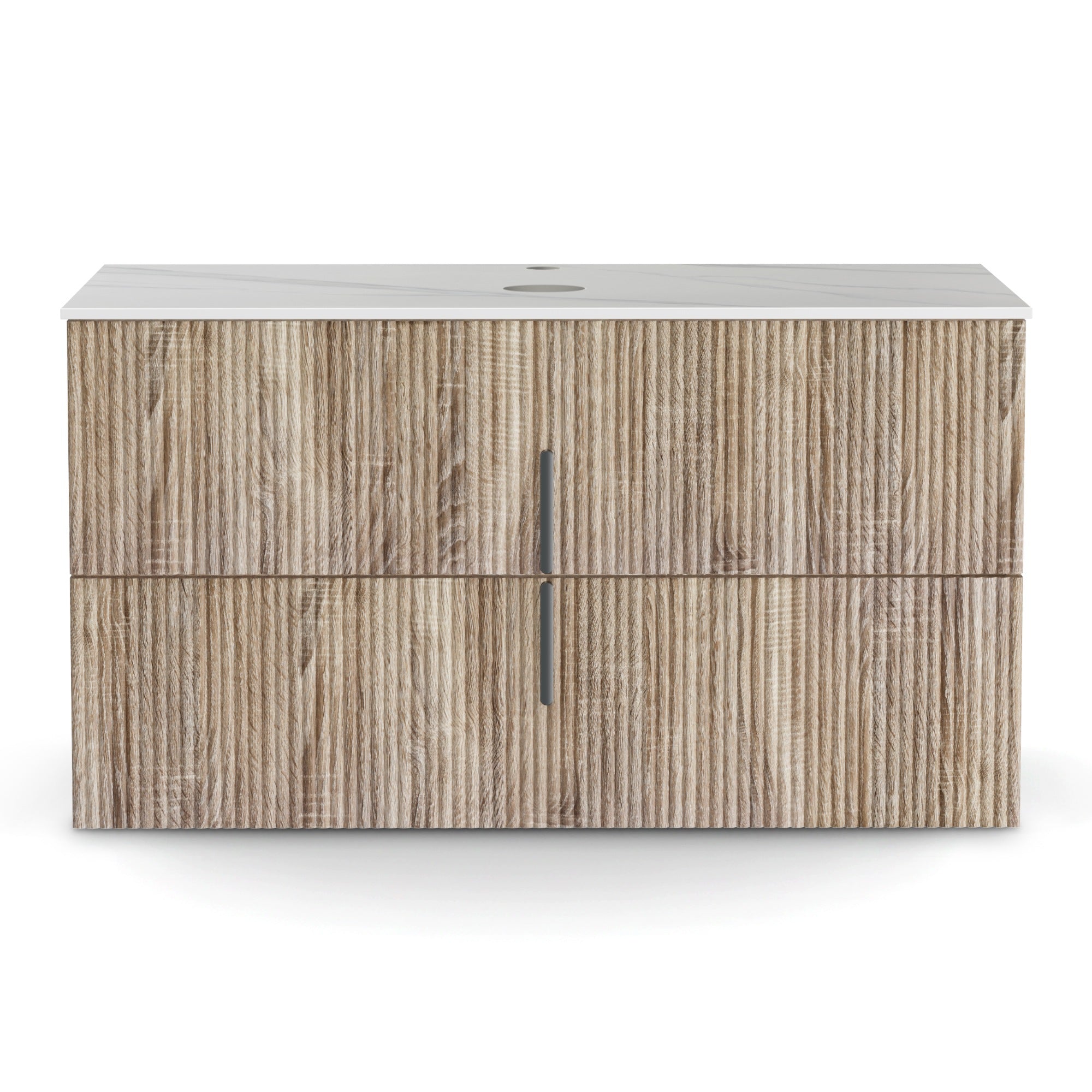 Cefito Vanity Unit 900mm Bathroom Cabinet Storage Wall Hung Timber Front Pine