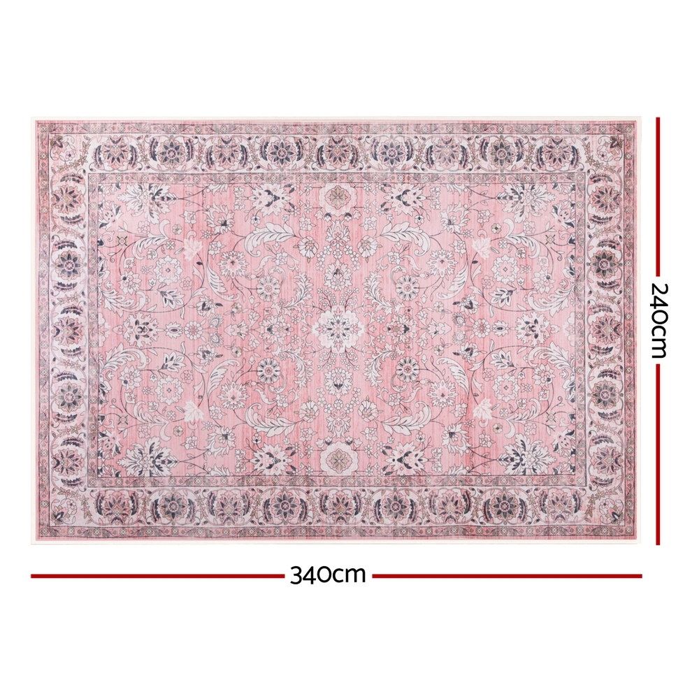 Artiss Floor Rug 240X340cm Large Washable Area Rug Vintage Living Room Carpet