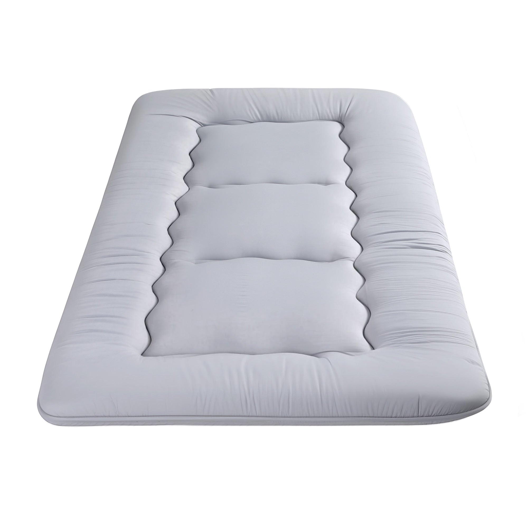 Giselle Bedding 10cm Japanese Floor Mattress Foldable Futon Mattress Washable Cover Straps