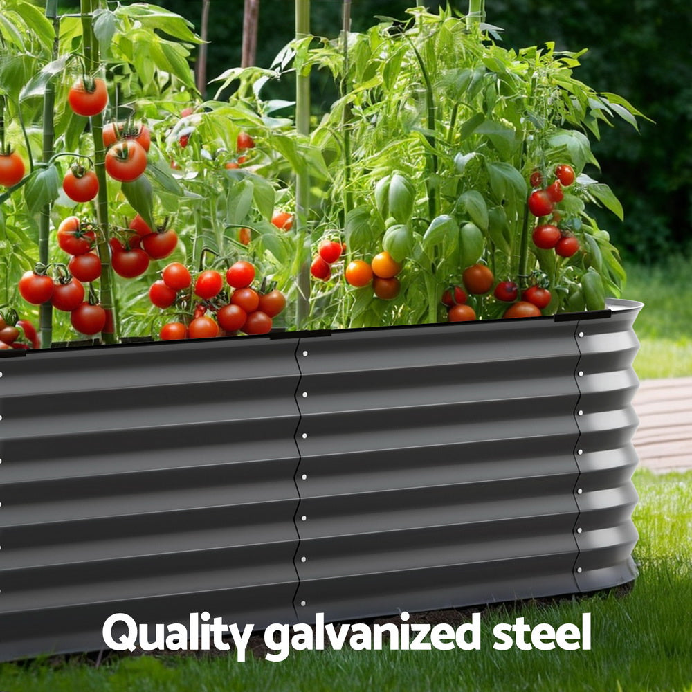 Greenfingers Garden Bed 9 In 1 Modular Planter Box Raised Container Galvanised