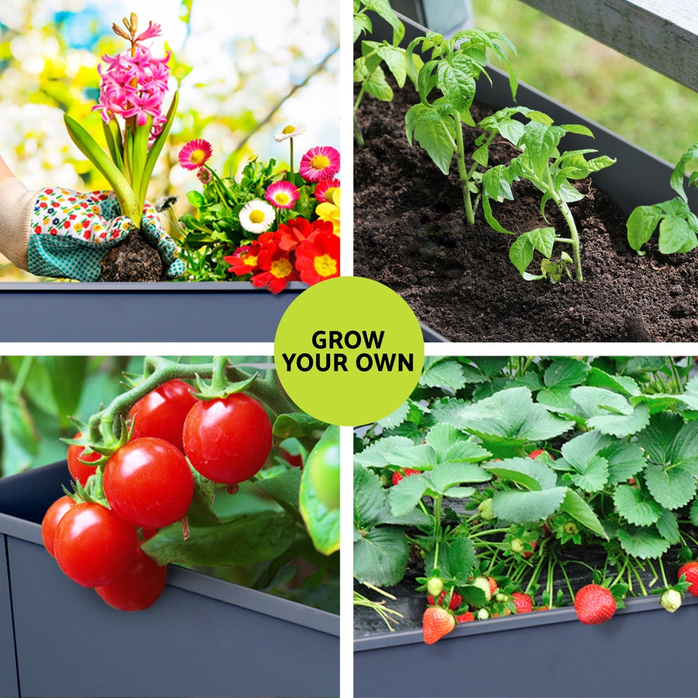 Greenfingers Garden Bed Elevated 100X40X80cm Planter Box Raised Container Herb