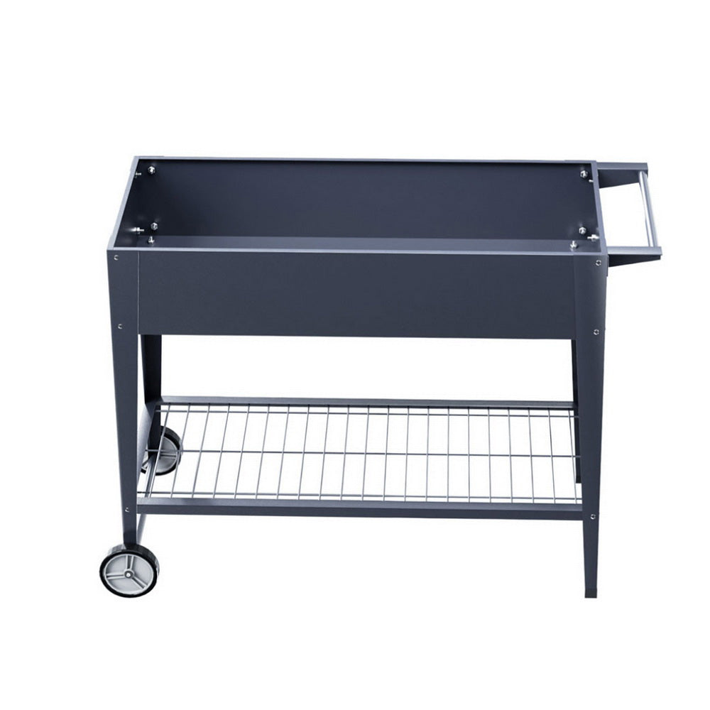 Green Fingers Raised Garden Bed x2 Elevated 100X40X80cm Planter Box Raised Container Herb