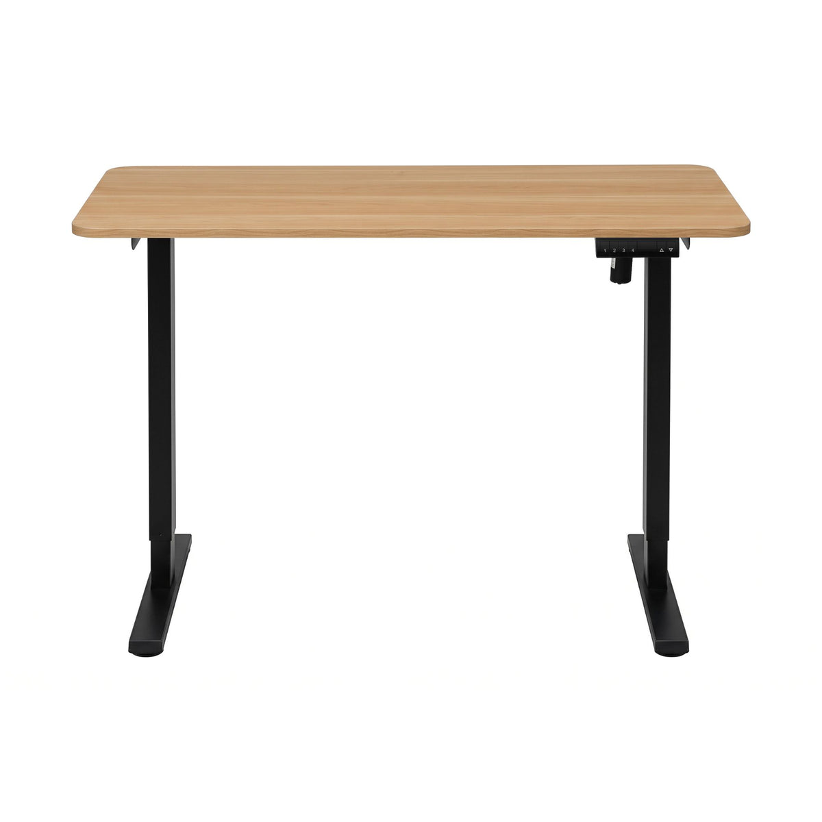 Artiss Electric Standing Desk Height Adjustable Table 120cm Natural Black