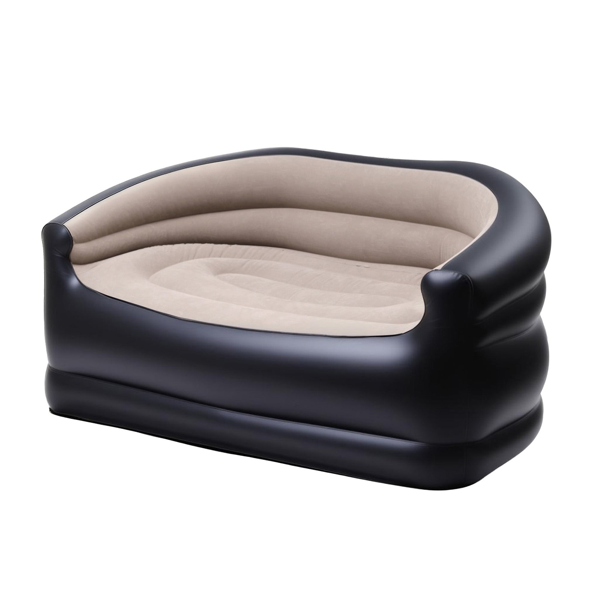 Gardeon Outdoor Air Sofa Inflatable Couch Two-Seater Lounge Chair with Pump Blow Up Couches for Camping