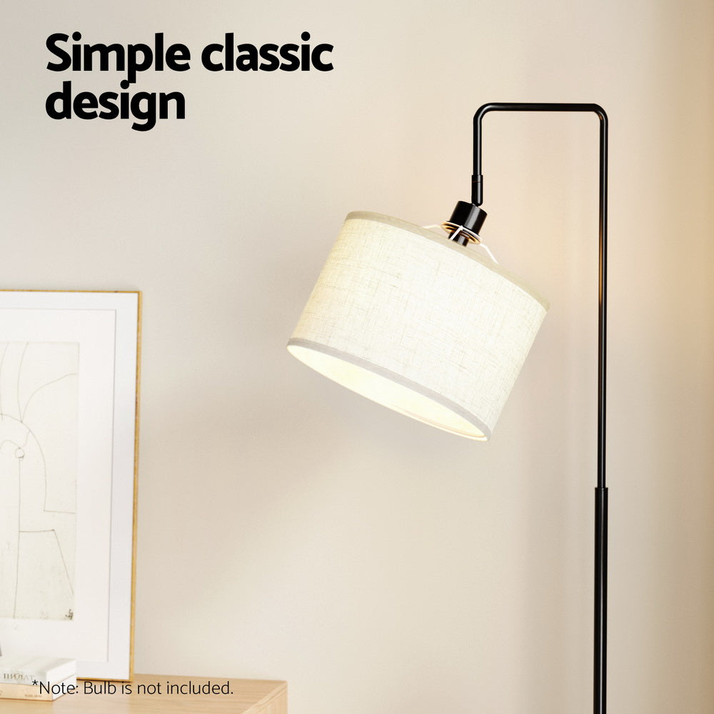 Artiss Floor Lamp Shelf Modern LED Storage Shelves Stand Living Room Light