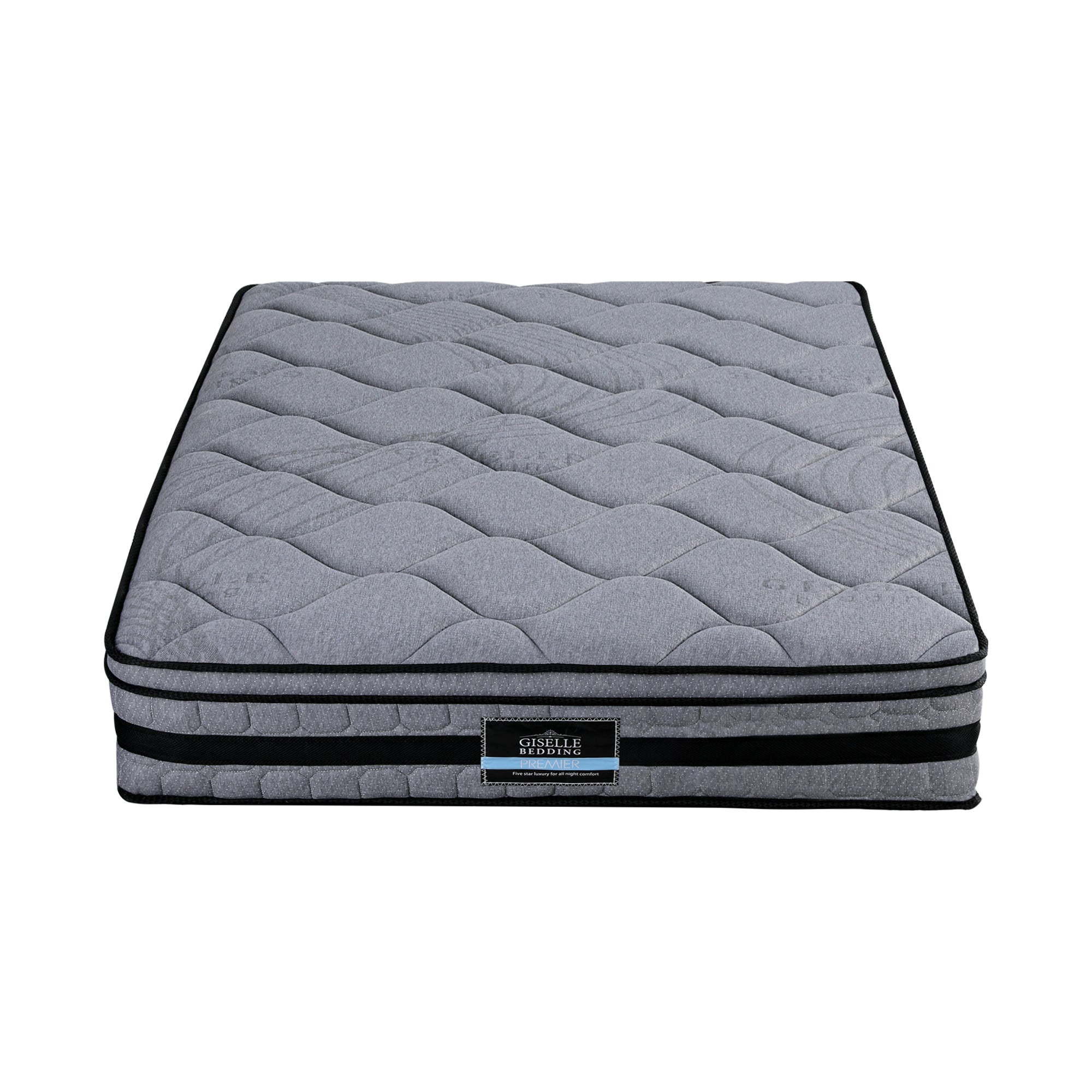 Giselle Bedding 34cm King Single Mattress Hybrid, Pocket Spring Bed Mattress
