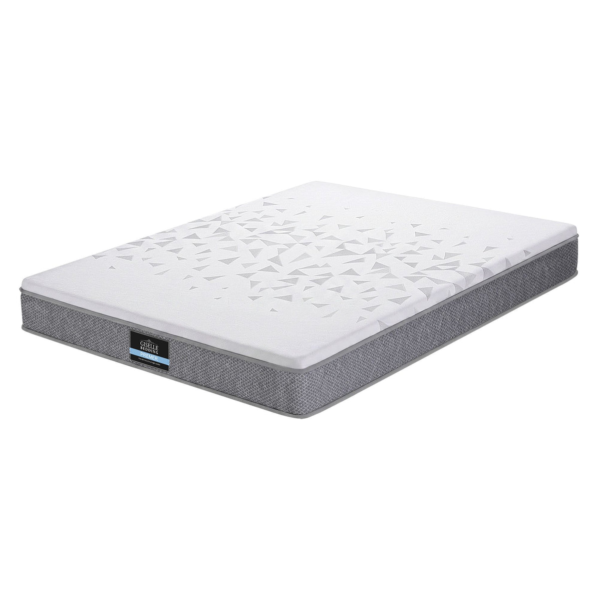 Giselle Bedding Double Mattress 23cm Pocket Spring Mattress with Adjustable Firmness Reversible Foam Layer for Medium Firm & Firm Support Motion Isolation Bedroom Bed