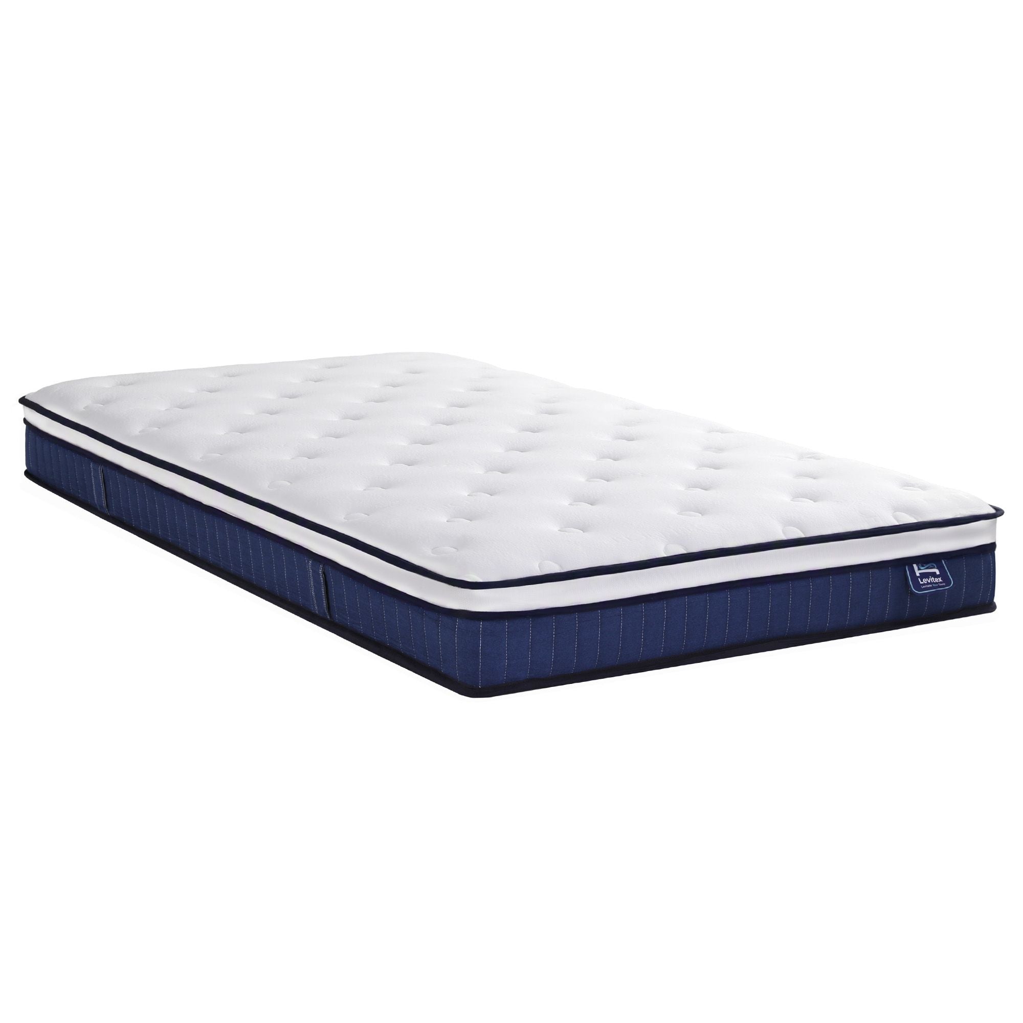 Levitex Single Mattress 23CM With Pocket Spring & Cooling Gel Foam, Medium-Firm Full-Body Support, Mattresses In A Box