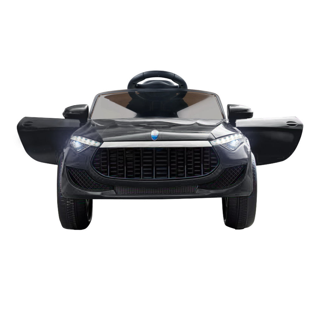 Rigo Kids Electric Ride On Car Maserati-inspried Toy Cars Remote 12V Black