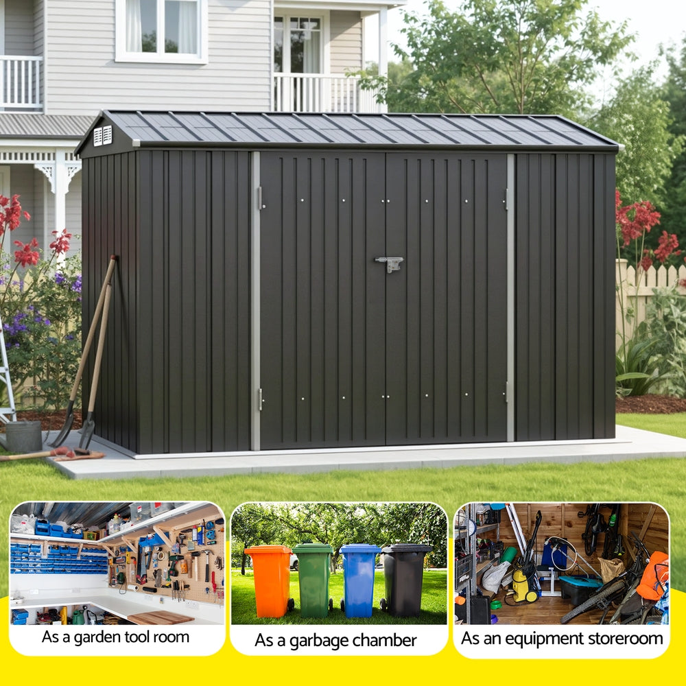 Giantz Garden Shed 3x2.18M Outdoor Storage Sheds Tool Workshop House Shelter