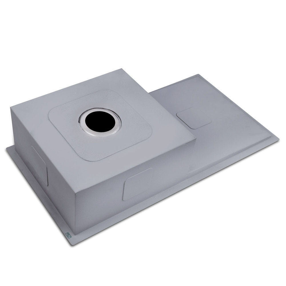 Cefito 87cm x 45cm Stainless Steel Kitchen Sink Under/Top/Flush Mount Silver