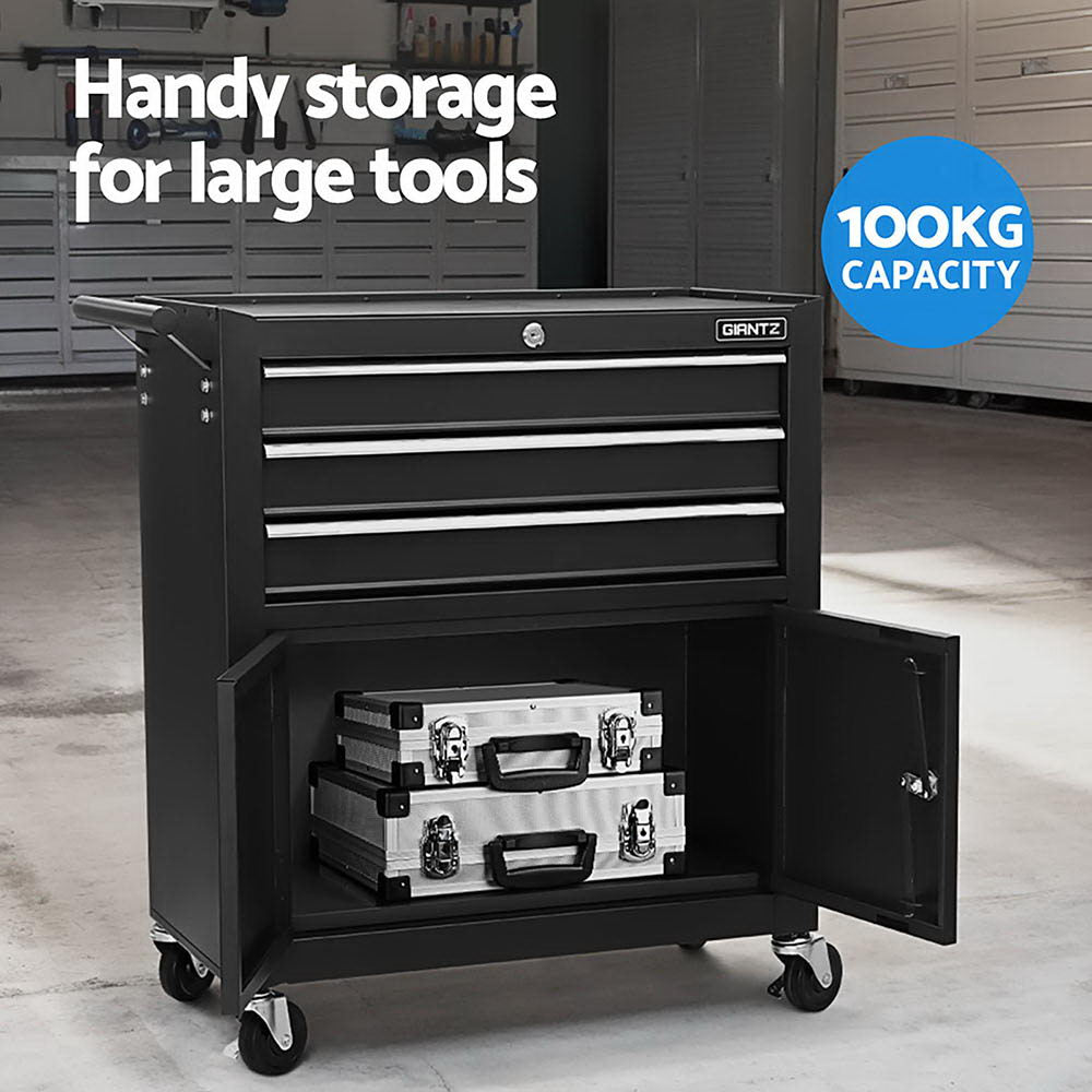 Giantz Tool Chest Trolley 12 Drawers Storage Cabinet Toolbox