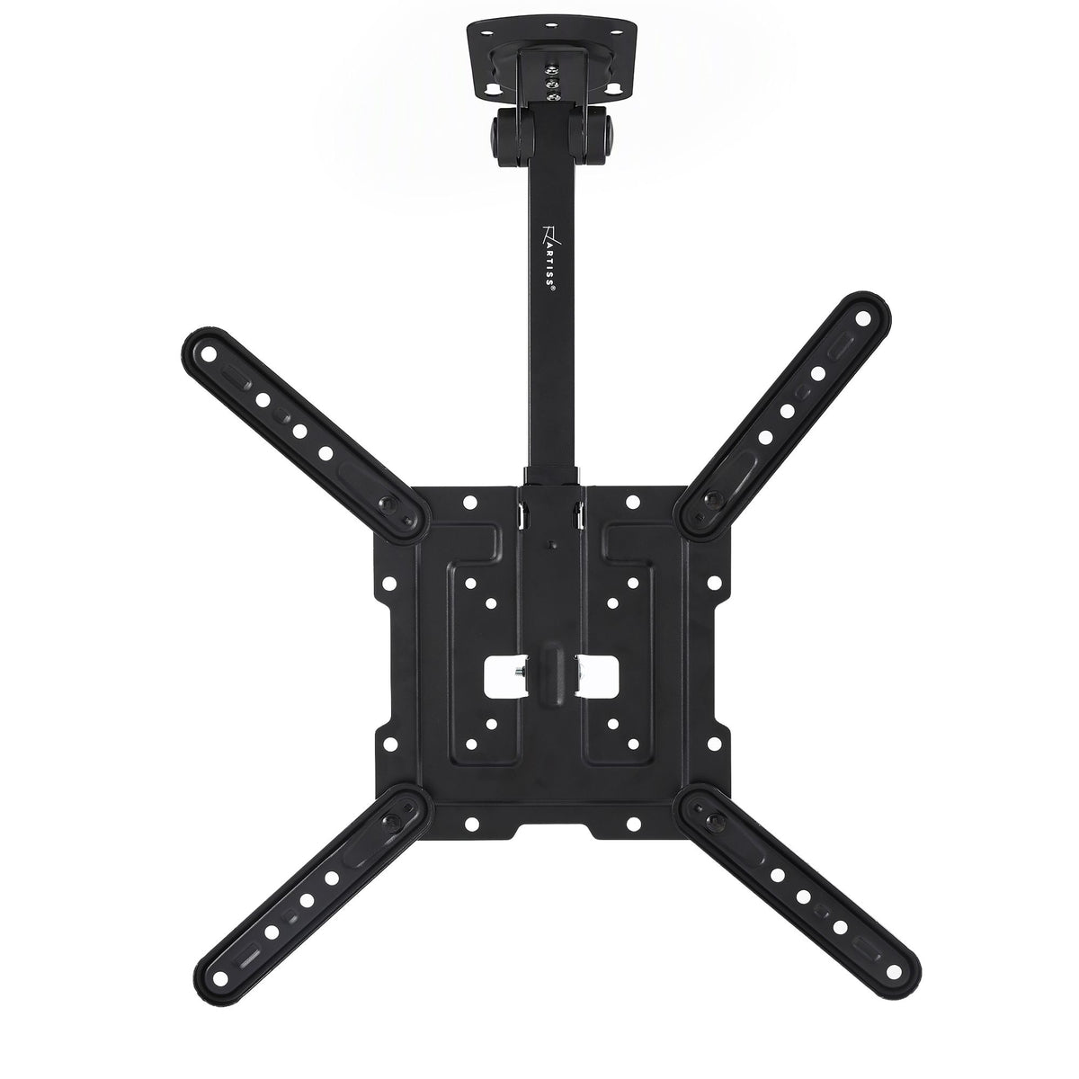 Artiss Ceiling TV Mount 23-55 Inch Flip Down Folding VESA 400x400 Height Adjustable Swivel