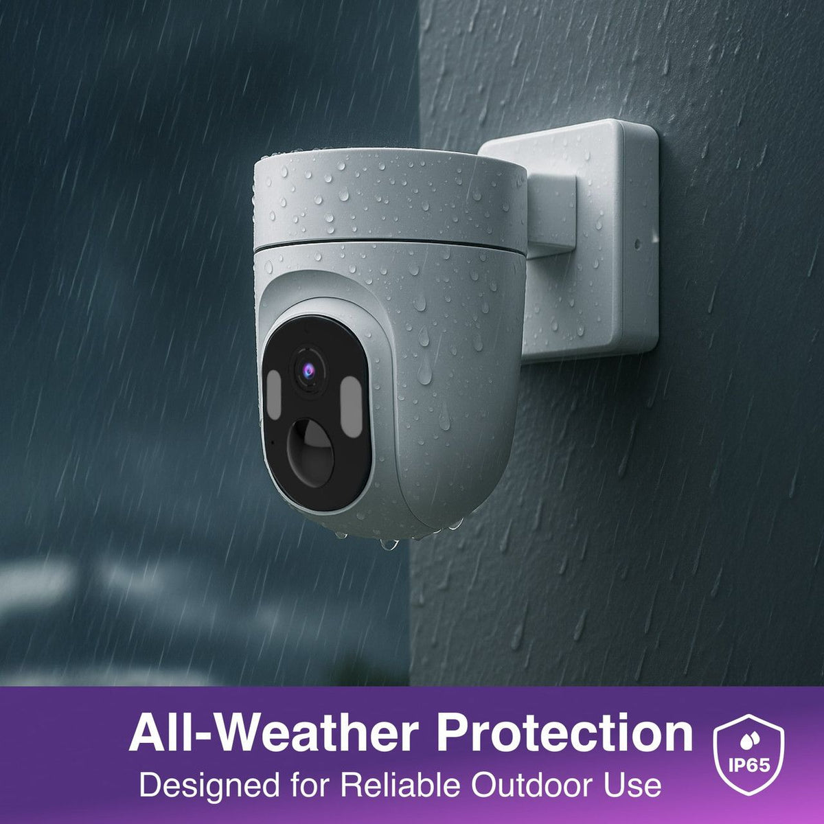 Connect SmartHome 2K Outdoor Camera 2 Pack