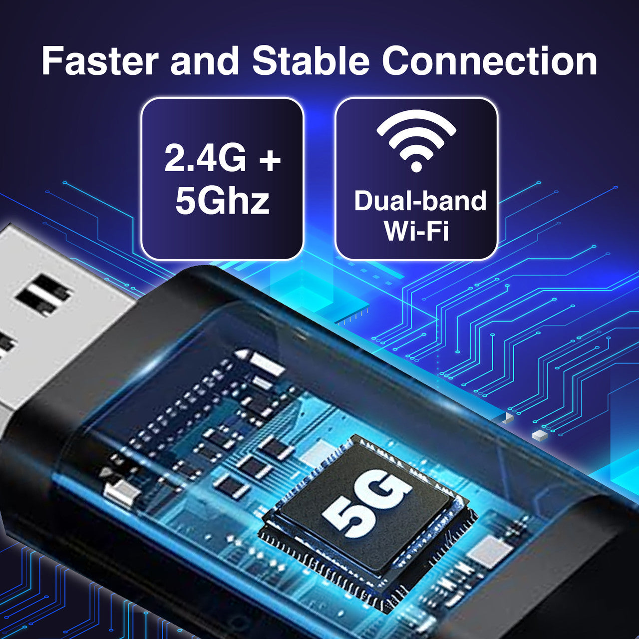 Laser Wireless CarPlay Dongle - Black