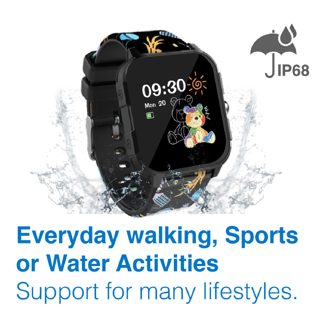 vFitness Momentum 2 Smartwatch Black