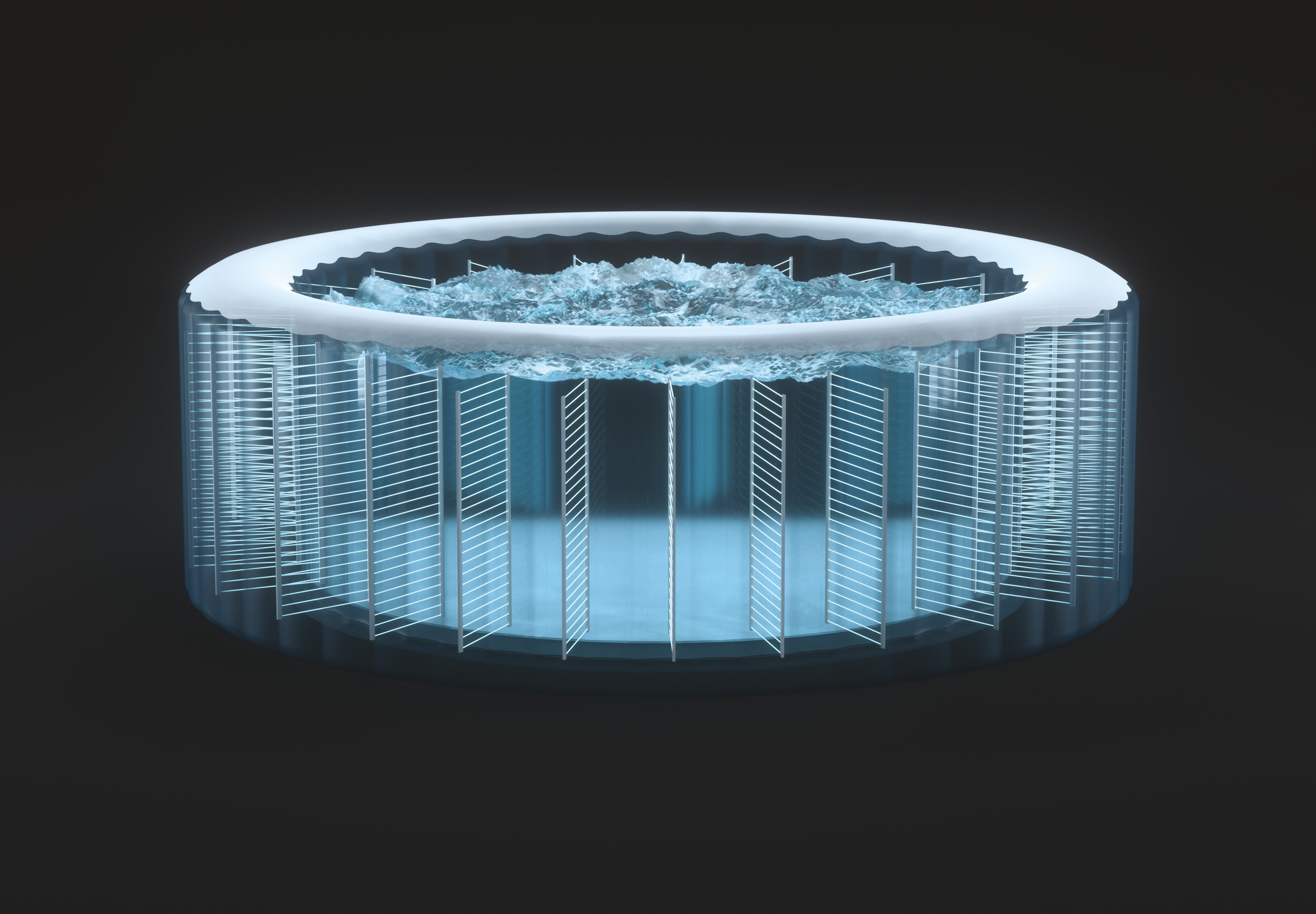 Intex PureSpa Bubble Massage 6 Person Spa 28428