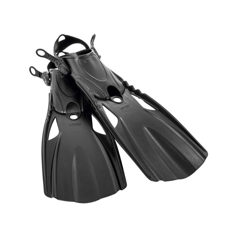 Intex Mask Snorkel and Fin Set Reef Rider Set 55657