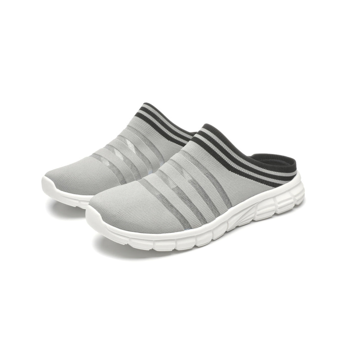 MEN'S BIRD'S NEST HALF-SANDALS  4555 - MEN - Grey / AUS Ladies10/Men8/EU42/26cm