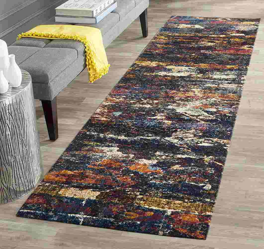 Dream Scape 851 Midnight Runner By Rug Culture - 400X80CM - RUNNER
