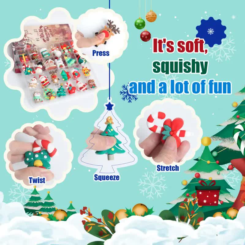 Blind Box Calendar Boxes For 2025, 24 Days Countdown Calendar Boxes, Diy Advent Calendar Boxes to Fill Gift for Adults And Kids Christmas Gift Box for Women