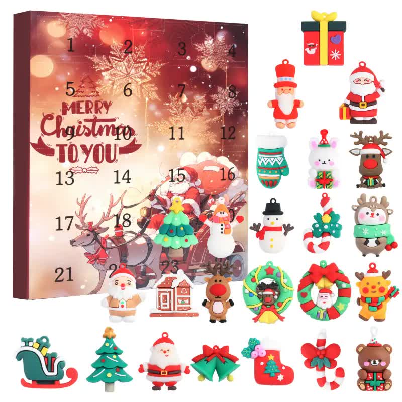 Blind Box Calendar Boxes For 2025, 24 Days Countdown Calendar Boxes, Diy Advent Calendar Boxes to Fill Gift for Adults And Kids Christmas Gift Box for Women