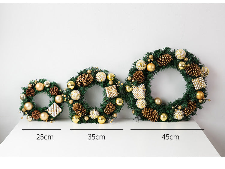 Christmas gift, Christmas wreath, door hanging