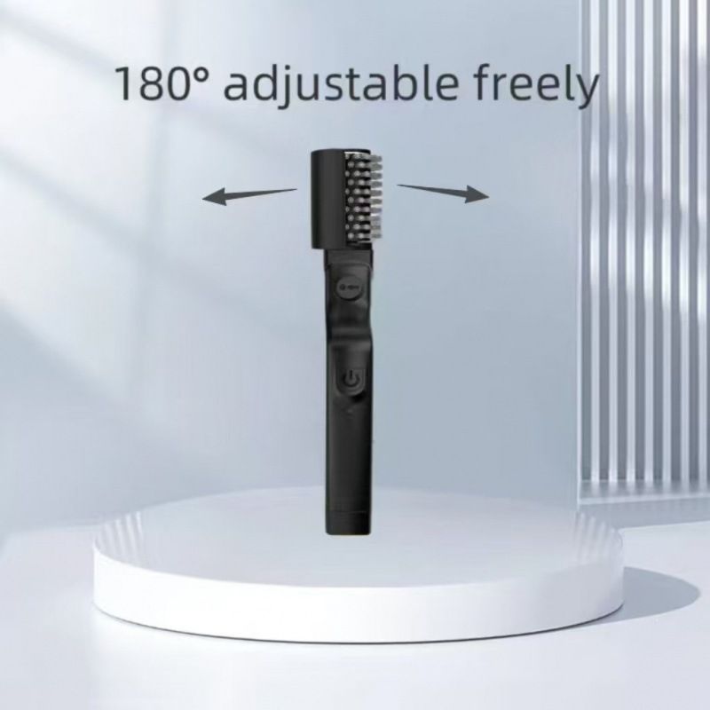 Electric Grill Brush Wireless Grill Cleaner Heavy-Oil Stain Removerr - Black - Size 1