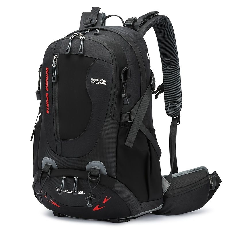 Green Orange Blue Black Royal Mountain backpack, Extreme 35L backpack, travel backpack, outdoor backpack, high-quality backpack, Australian bush backpack, camping gear, hiking backpack 35L