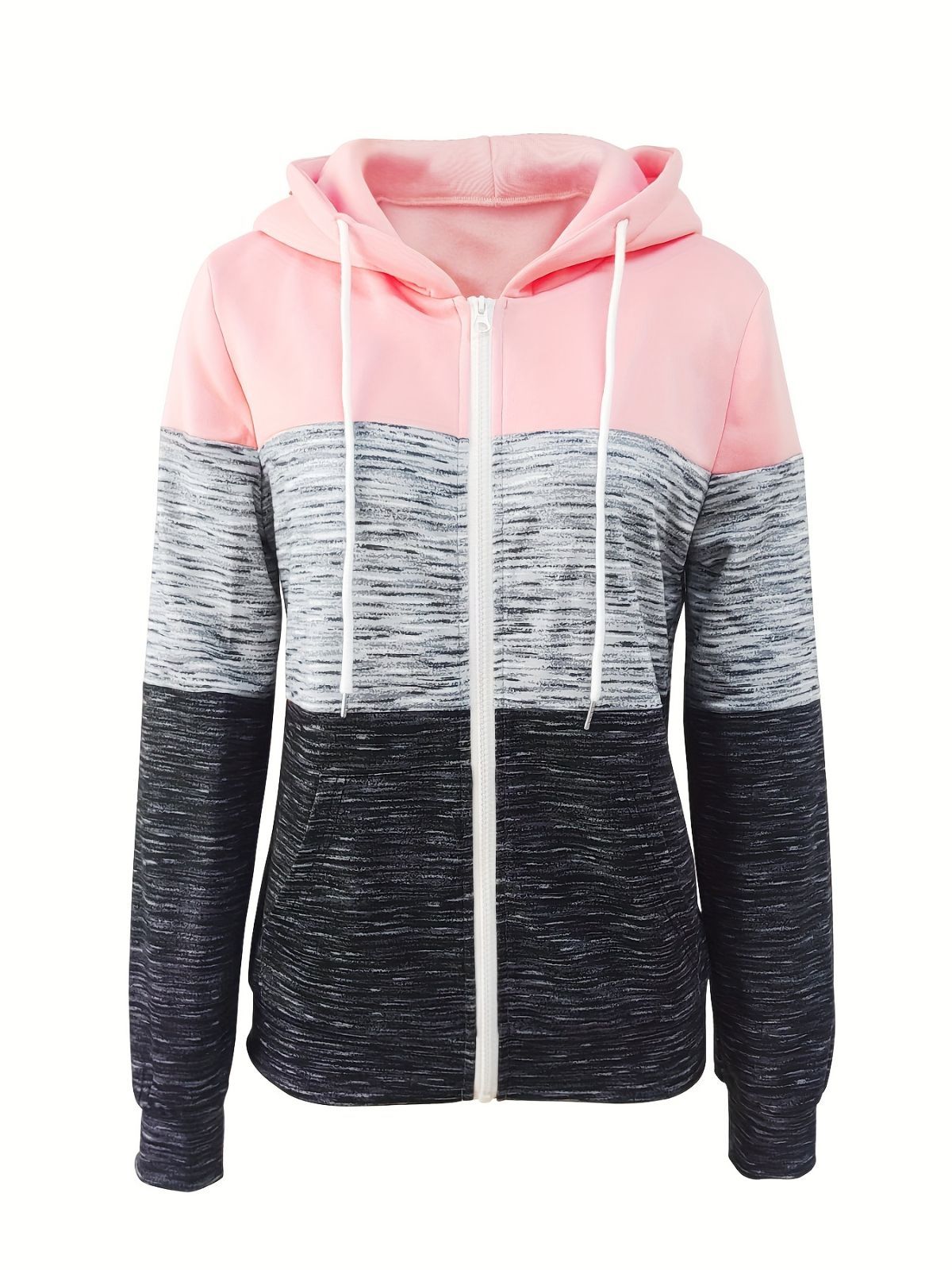 3d Print Hoodie Autumn Hoodie Casual Zip Hoodie Loose Sweatshirt Streetwear - Burgundy - Size L(AU L/EU50)