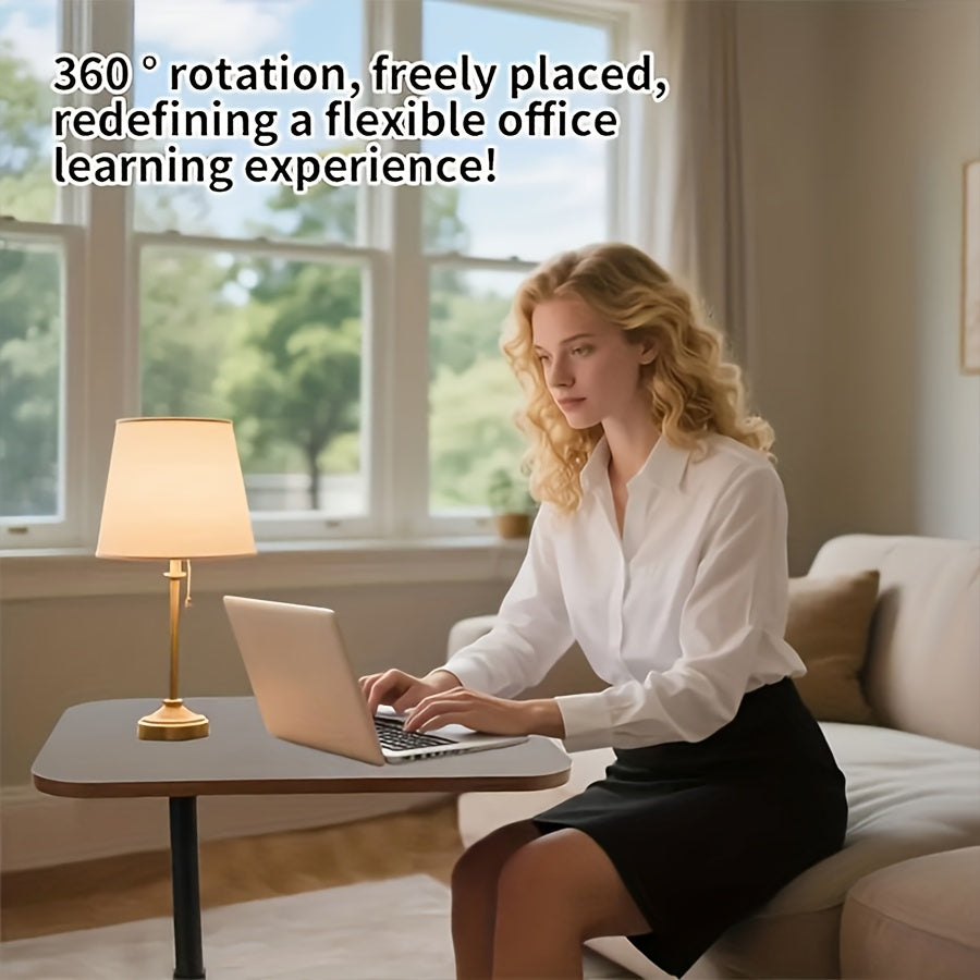 Black 360° Free Rotation · Flexible Placement Design: Redefining the Flexible Office and Learning Experience, Allowing Free Placement and Efficient Adaptation to Multi-Scenario Needs