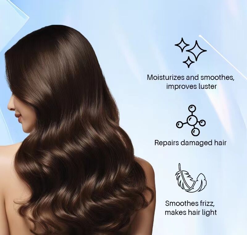 250ml Avocado & Coconut Oil Nourishing Hair Mask: Deeply moisturizing and nourishing, radiating natural radiance, smooth and non-frizzy