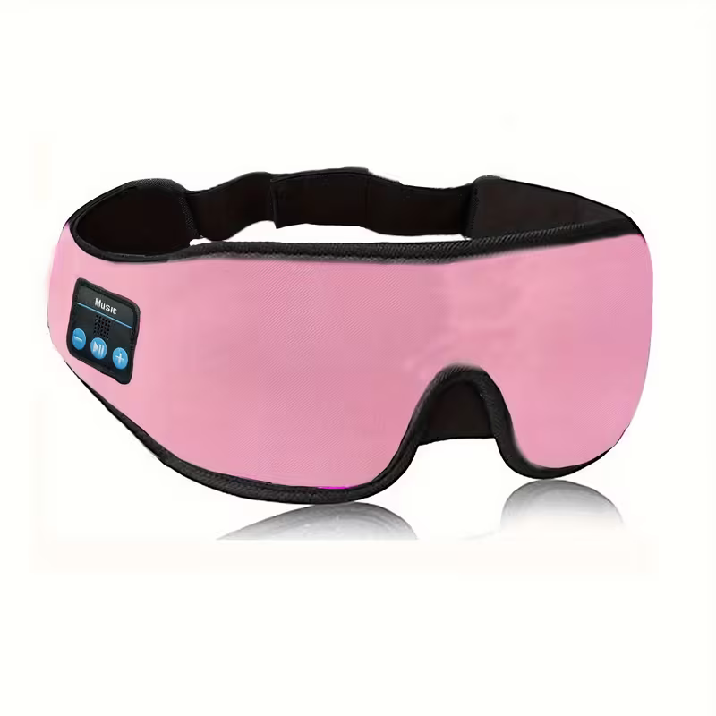 1 3D wireless sleep mask with 5.2BT headphones, the best sleep mask, Type-C charging cable built-in, wireless music eye mask, suitable for both men and women, wireless sleep mask, sleep eye mask, travel sleep aid, portable sleep solution, soft ear pads, l