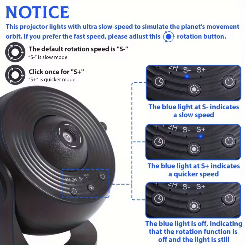 12-in-1 Constellation and Planetary arium Projector - USB power supply, modern space-themed night light with aurora effect, suitable for bedrooms, suitable for teenagers and adults, adjustable display Settings