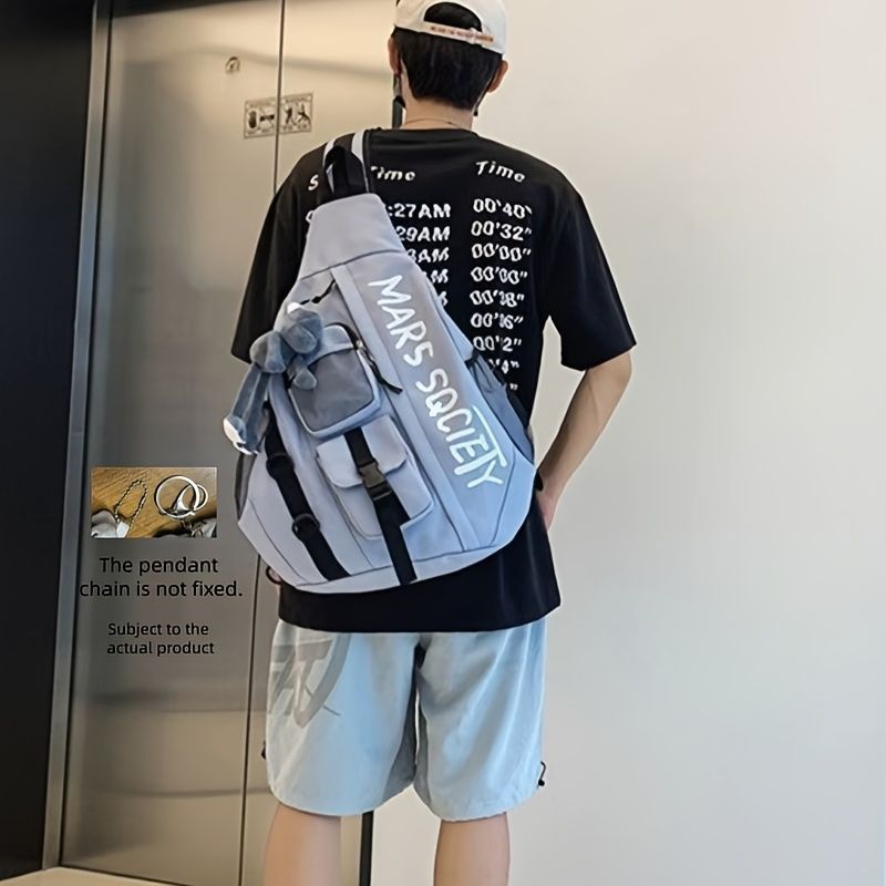 Mars Society Backpack Travel Backpack Stylish Backpack Durable Backpack Roomy - Black - Size Hanging - piece