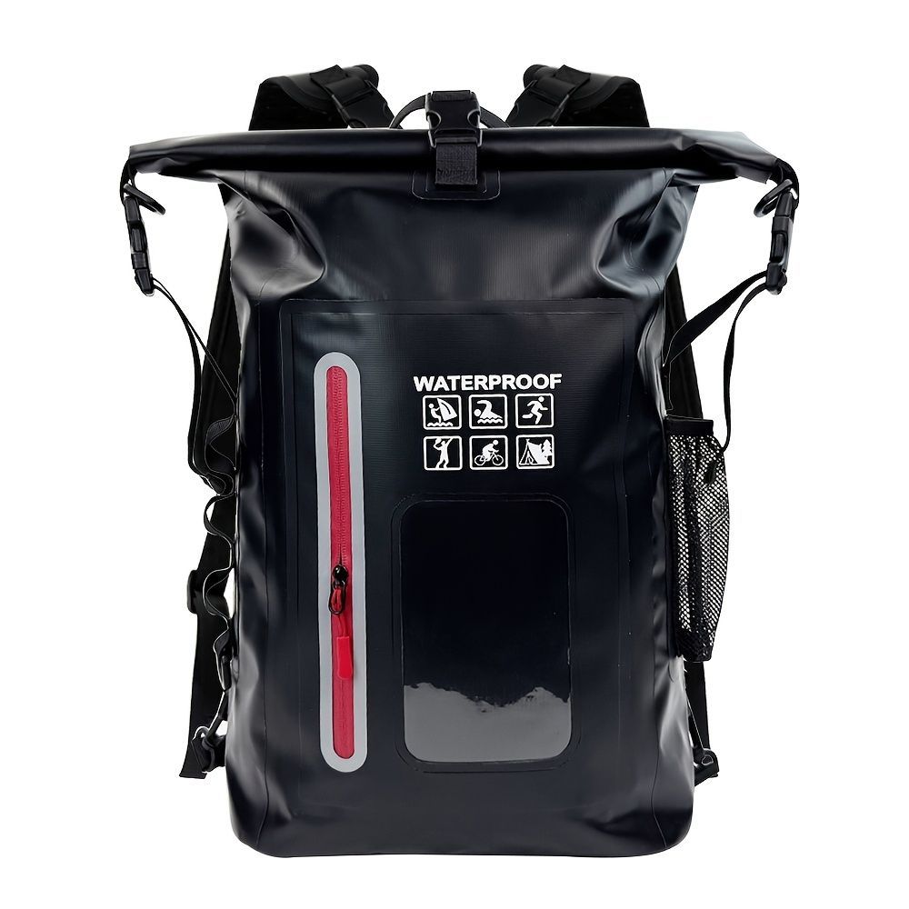 waterproof backpack, dry-wet separation, outdoor sports backpack, fishing backpack, camping backpack, canyoning backpack, swimming backpack, rafting backpack, waterproof gear, Australia outdoor backpack, hiking backpack water resistant - Navy - Size 25L