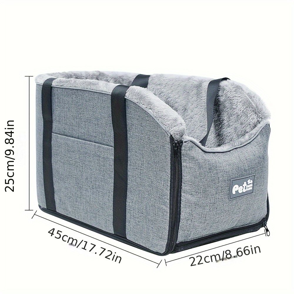dog car seat, pet travel safety, dog comfort car seat, secure dog seat, Australian pet travel, durable dog car seat, plush dog car seat, easy clean dog seat