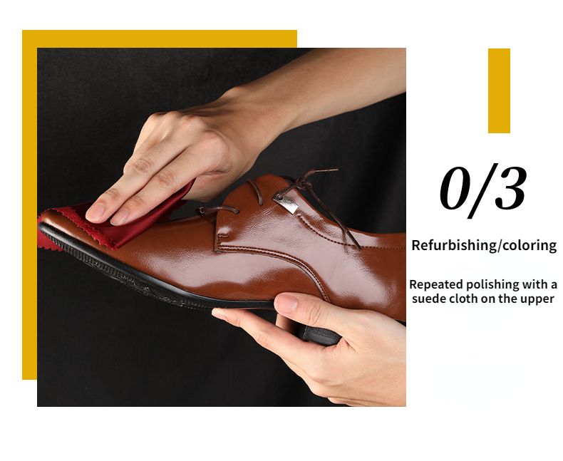 Gold Men's shoe care kit, leather shoe care, men's accessories, shoe care tools, leather case, Australian shoe care, leather polish kit