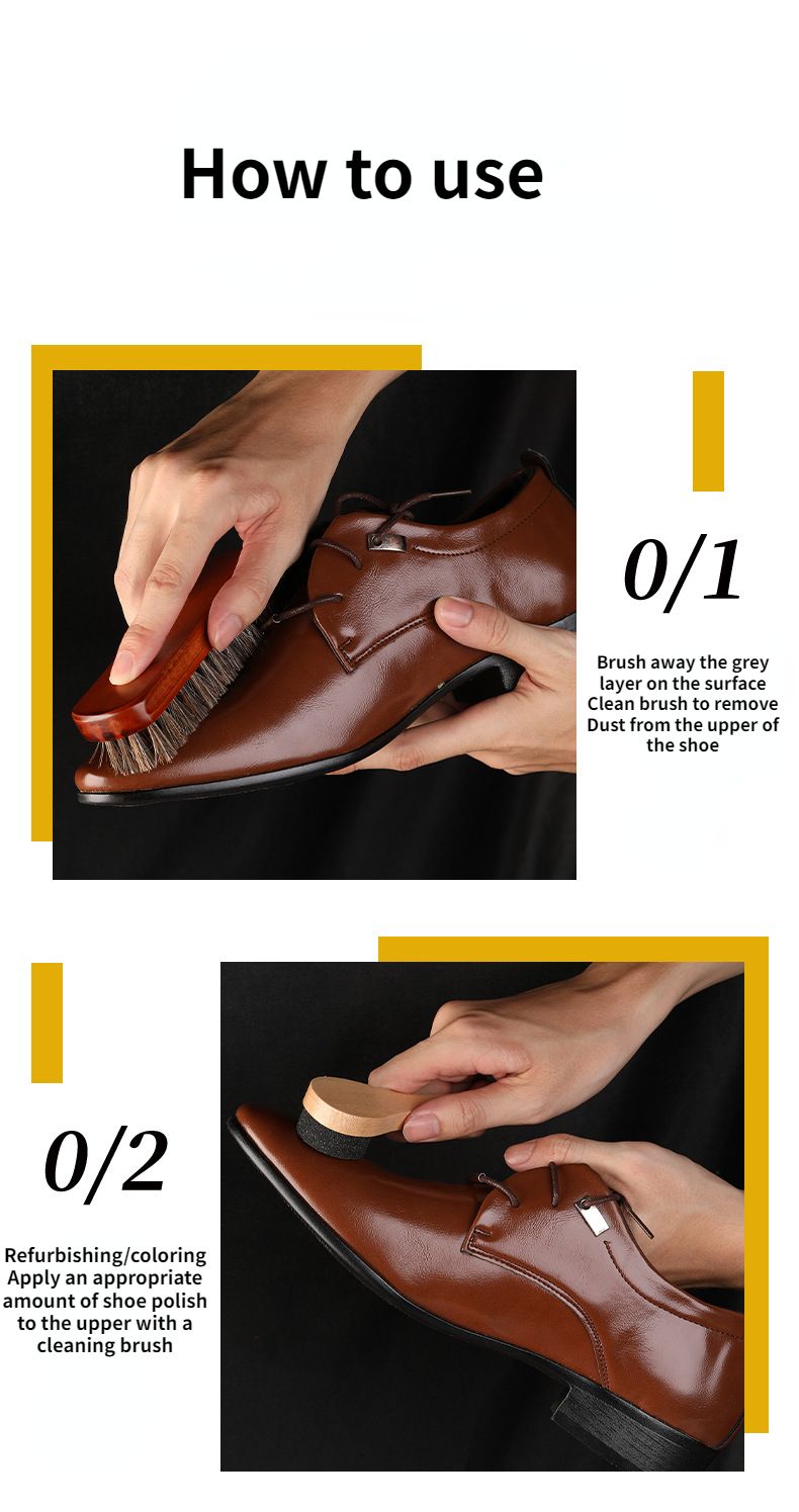 Gold Men's shoe care kit, leather shoe care, men's accessories, shoe care tools, leather case, Australian shoe care, leather polish kit