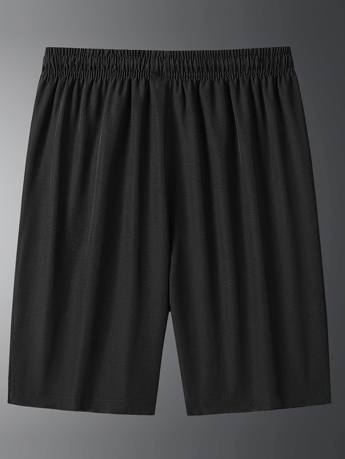 Men'S Athletic Shorts Gym Shorts Running Shorts Side Pocket Shorts Zippered - Gray - Size XXL