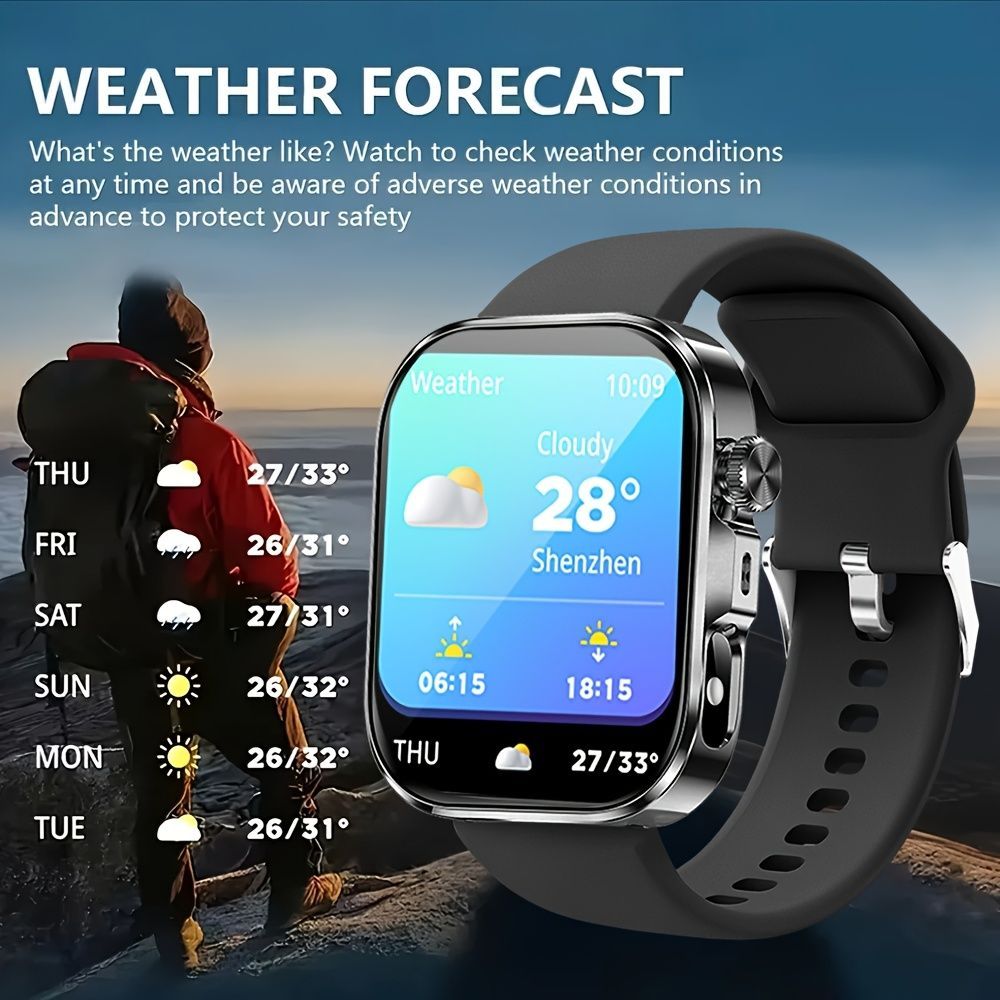 Unisex Smart Watch Australia Advanced Smart Watch Fitness Tracker Watch Call - Gold - Size 01