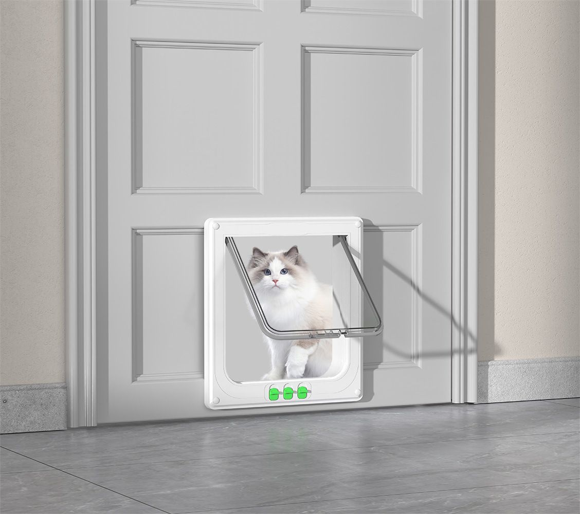 24x245cm Cat Door with Transparent Flap